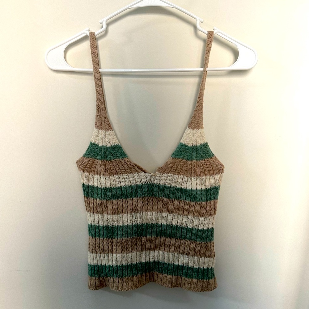 Knitted tank top